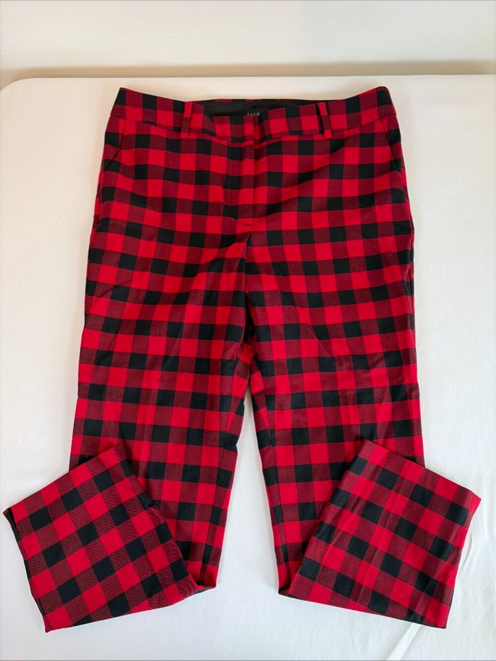Talbots Hampshire Ankle Pants Women's 10P Red